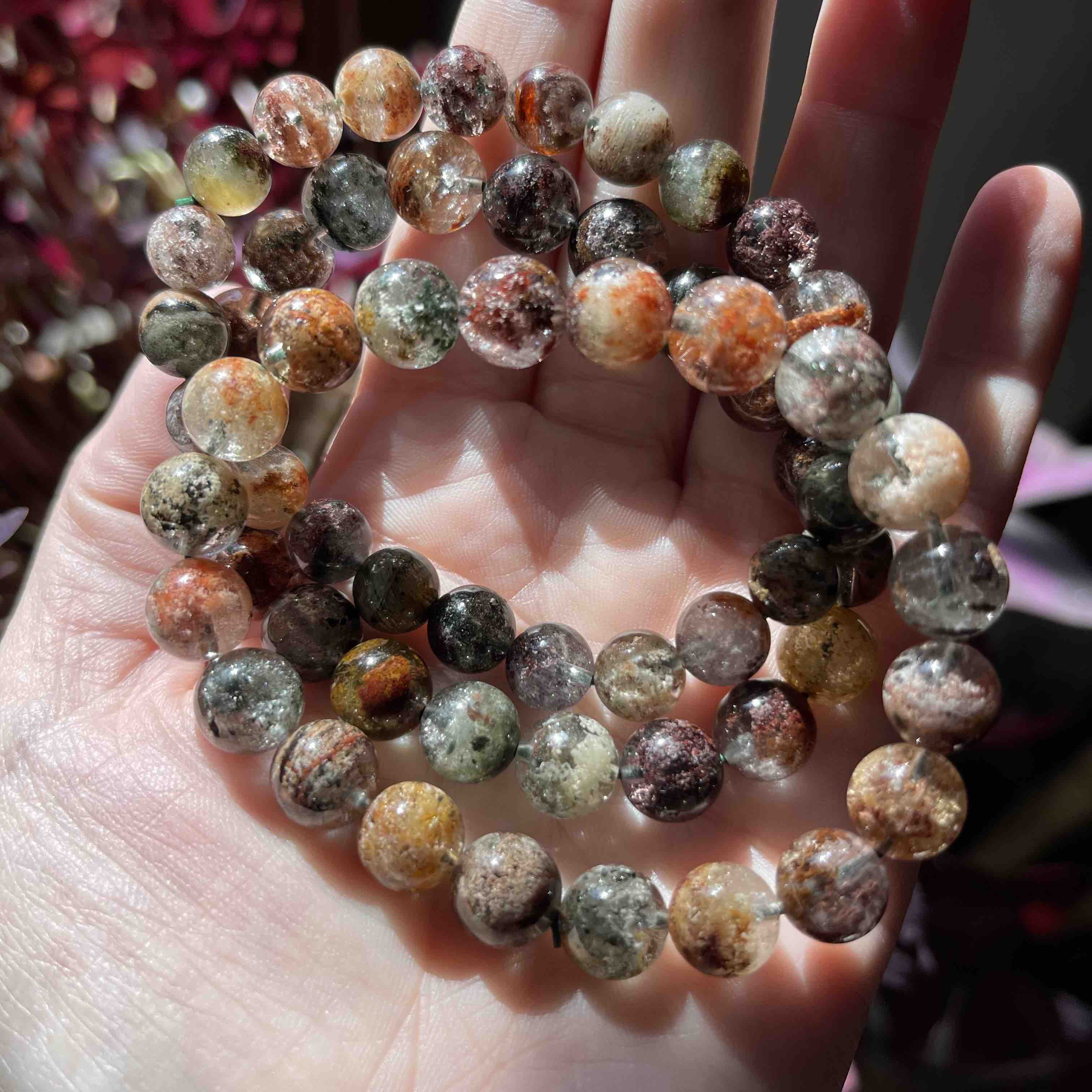 Beautiful Garden Quartz 13mm Gemstone Bracelets 2024 #7