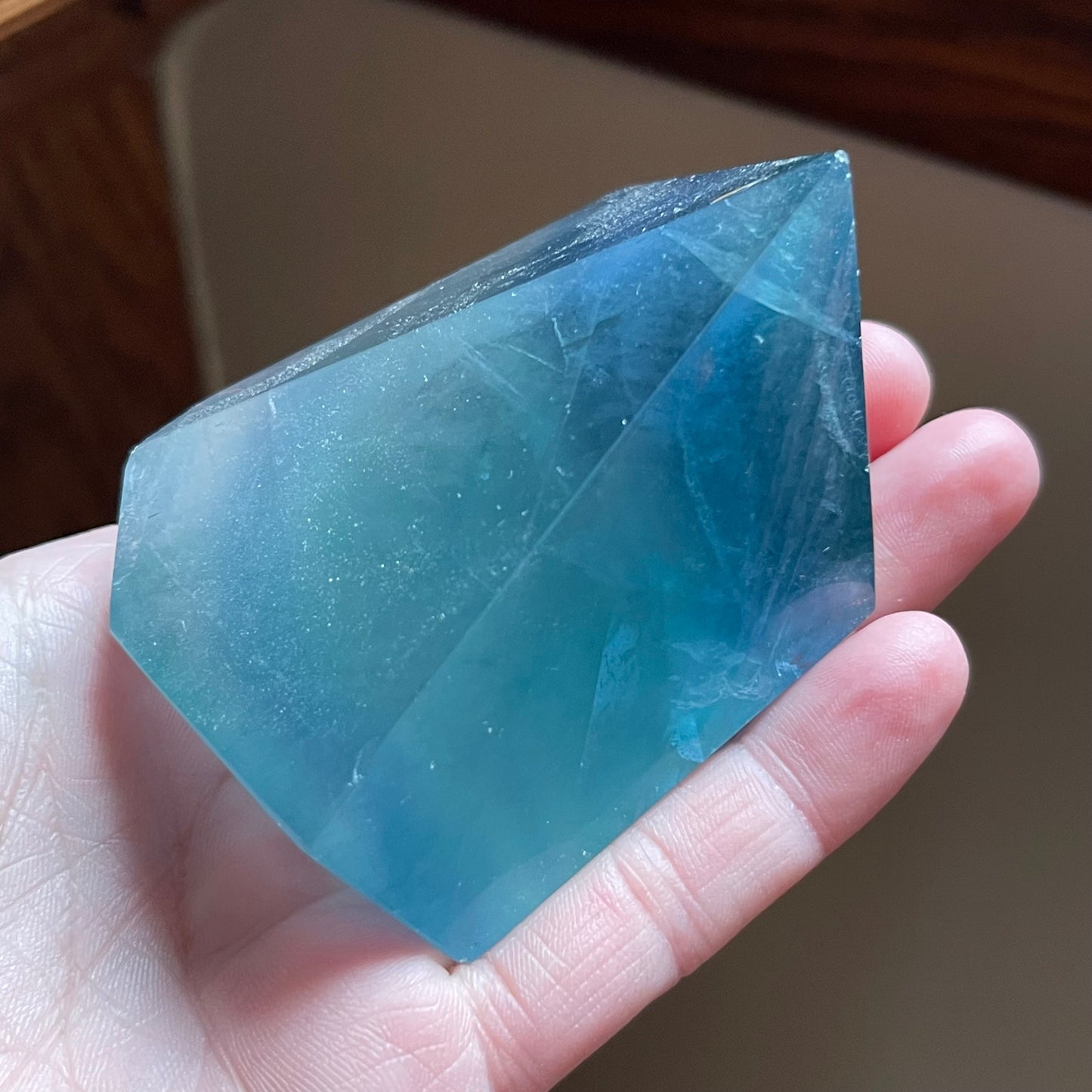 Ocean Blue Fluorite Freeforms // Extra Large