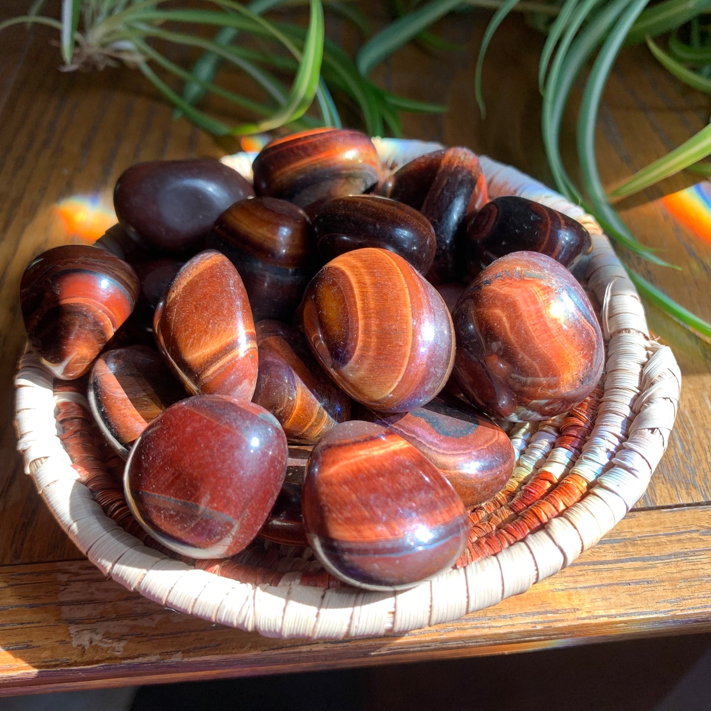 Red Tiger's Eye Tumbles