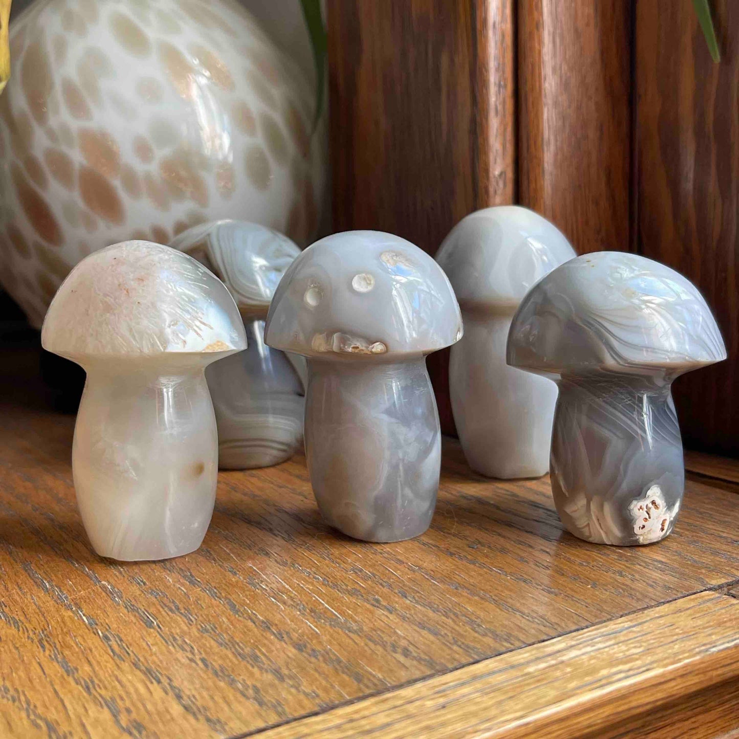 Agate Mushrooms