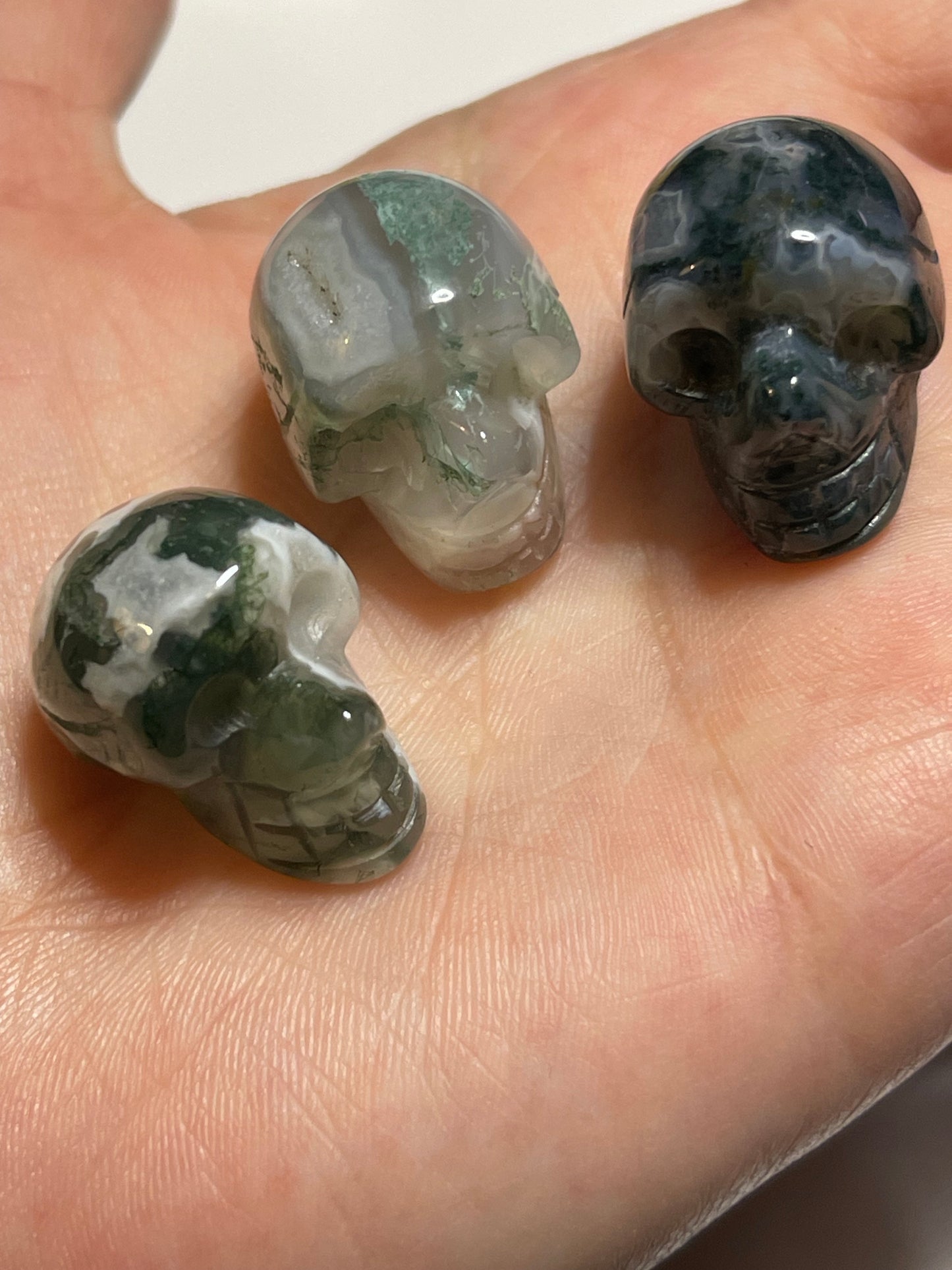 Mini Skull Carvings // Multiple Stones // See Selections in Description