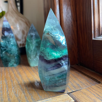 Fluorite Flames // Multiple Colors + Styles // 4-sided Flames