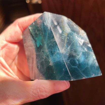 Gorgeous Blue Fluorite Freeforms // Extra Large Size - Some Banded with Blend of other Colors