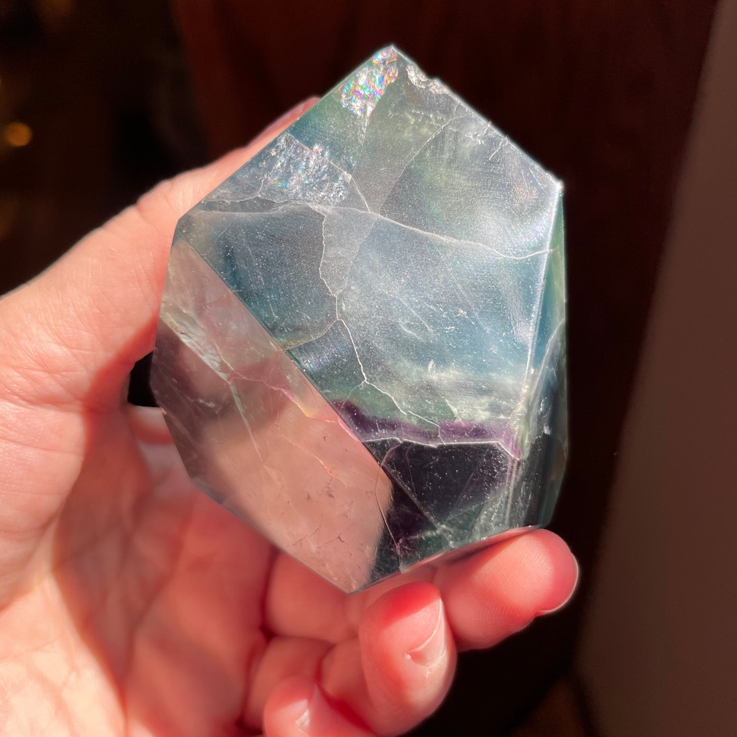 Gorgeous Blue Fluorite Freeforms // Extra Large Size - Some Banded with Blend of other Colors