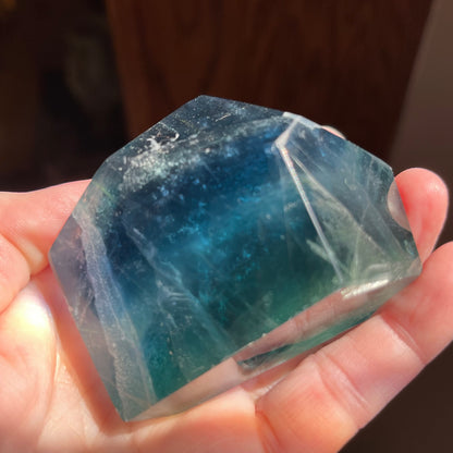 Gorgeous Blue Fluorite Freeforms // Extra Large Size - Some Banded with Blend of other Colors