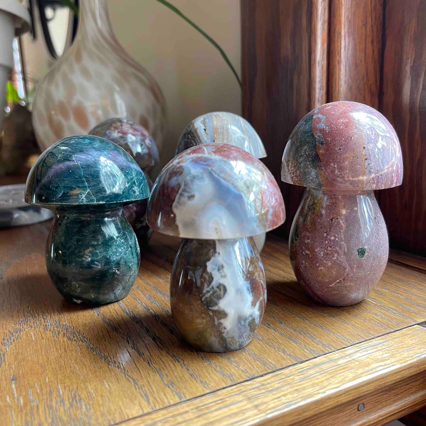 Ocean Jasper Mushrooms