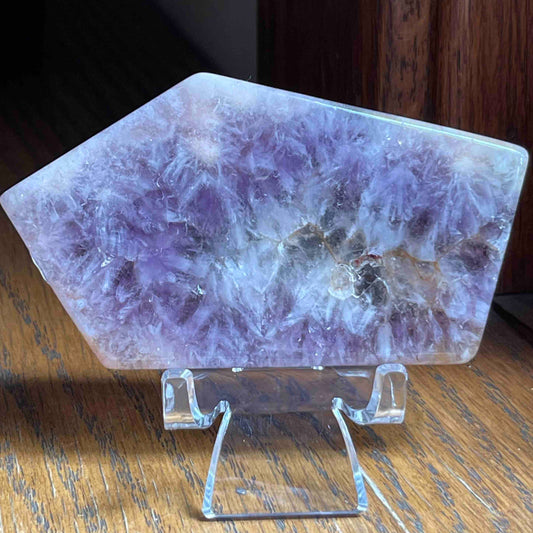 Amethyst x Flower Agate Mini Slabs