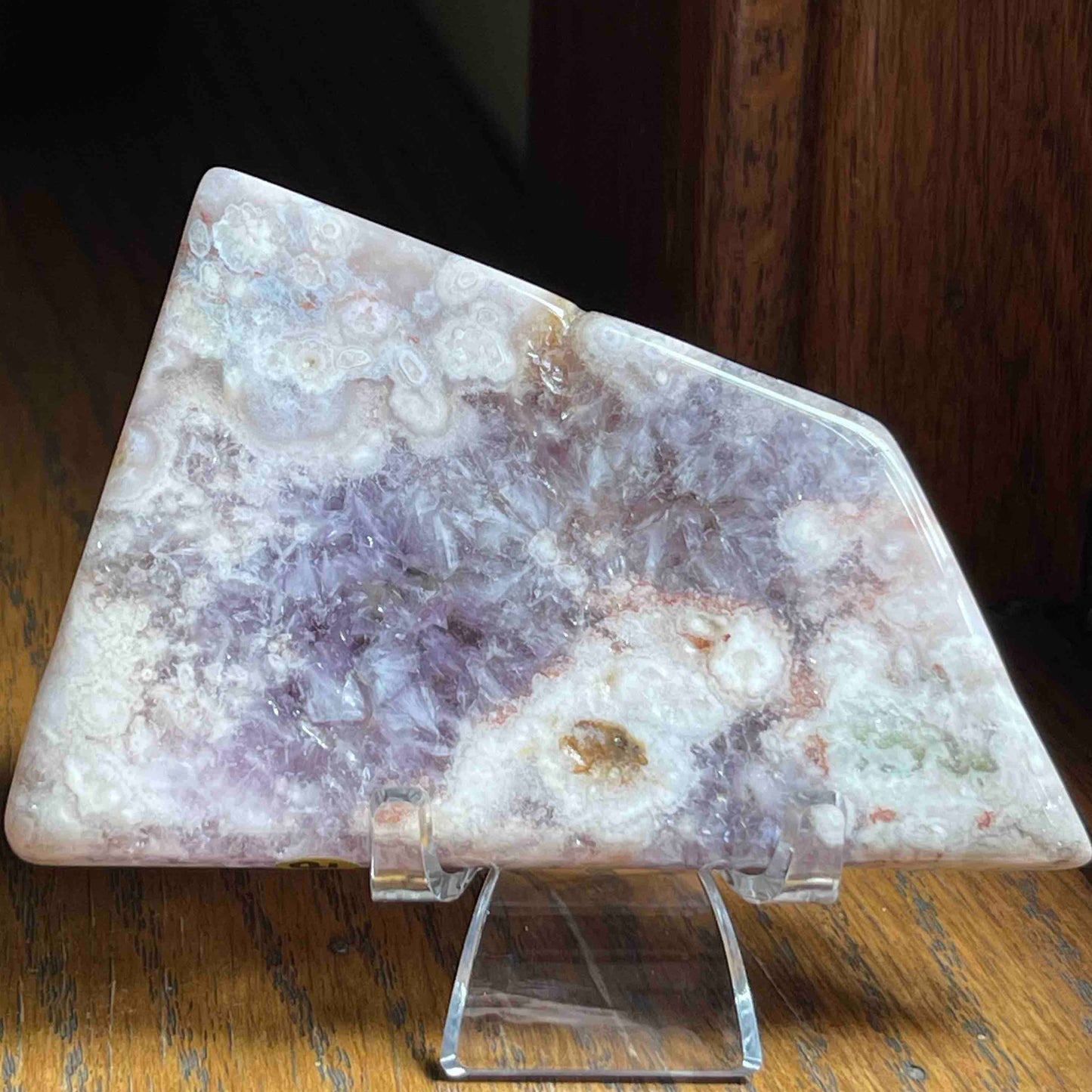 Amethyst x Flower Agate Mini Slabs