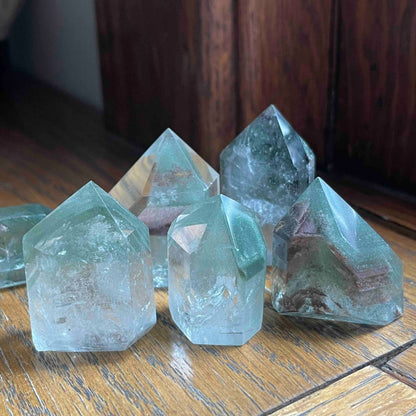 Garden Quartz Points // High-Quality // Amazing Phantoms + Garden