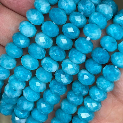 Amazonite Faceted Bracelets // 6mm bead  - 7" Bracelet Approx.