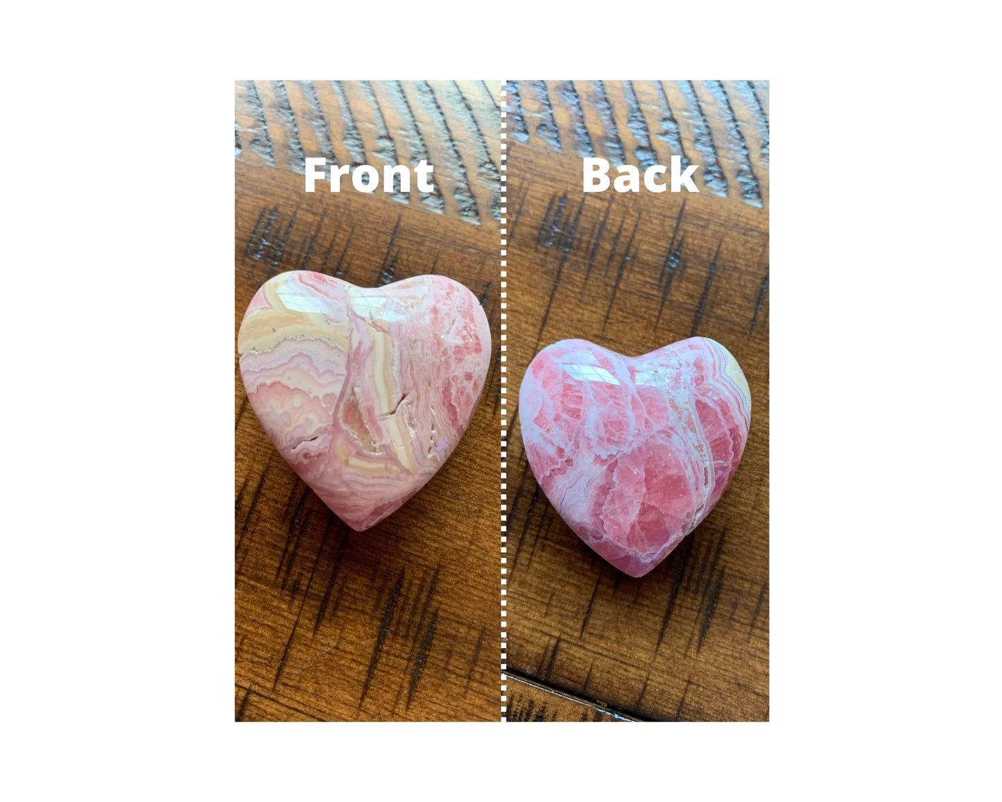 Rhodochrosite Puffy Hearts - Direct from Argentina