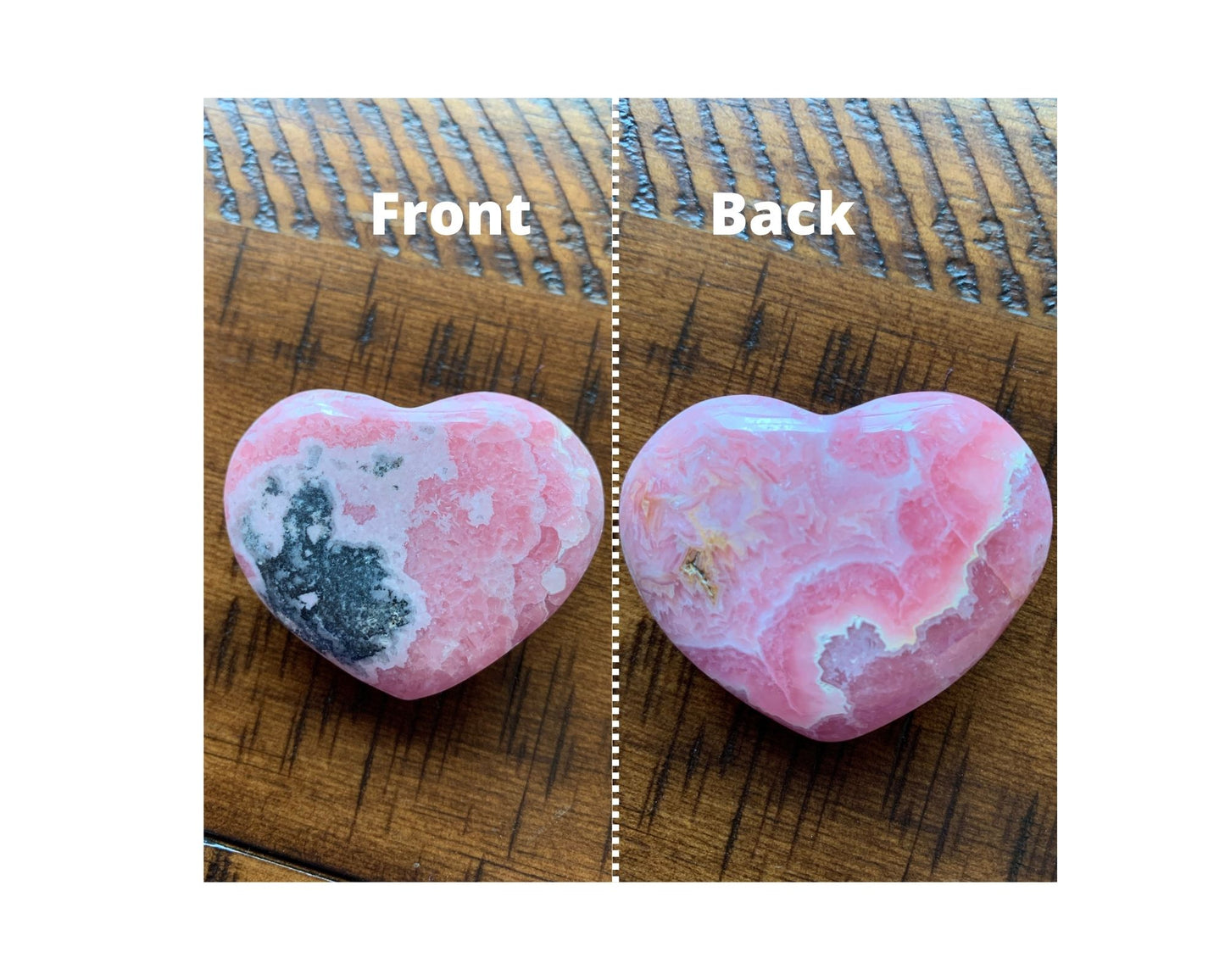 Rhodochrosite Puffy Hearts - Direct from Argentina