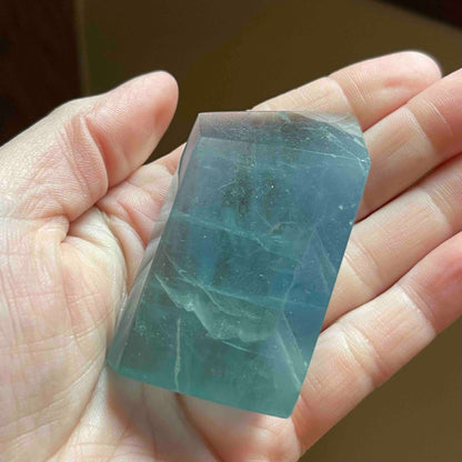 Ocean Blue Fluorite Freeforms