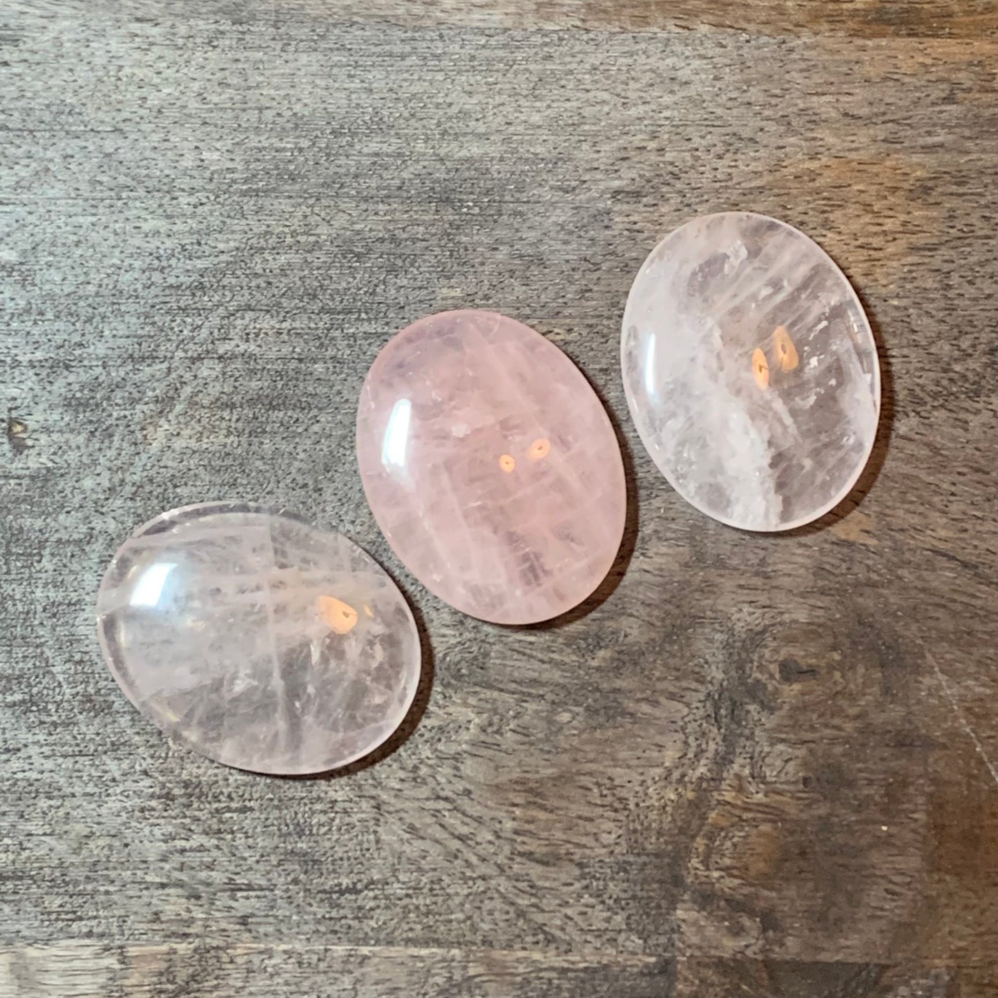 Rose Quartz Worry Stones