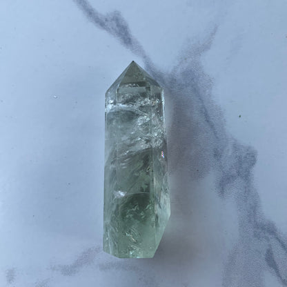 Natural Green Amethyst (Prasiolite) Towers