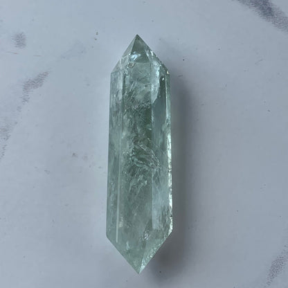 Natural Green Amethyst (Prasiolite) Double Terminated Points