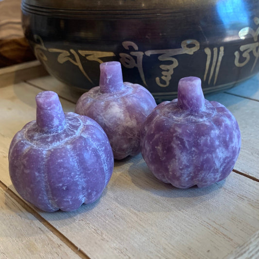 Lepidolite Pumpkins