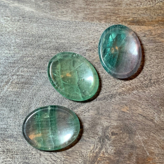Fluorite Worry Stones