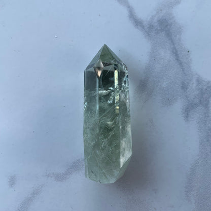 Natural Green Amethyst (Prasiolite) Towers