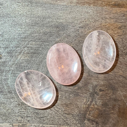 Rose Quartz Worry Stones