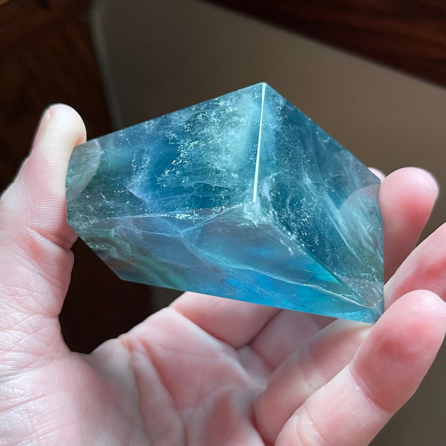 Ocean Blue Fluorite Freeforms