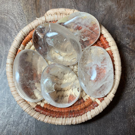 Clear Quartz Palmstones