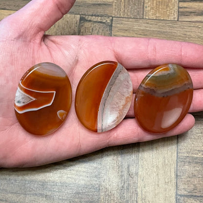 Carnelian Worry Stones