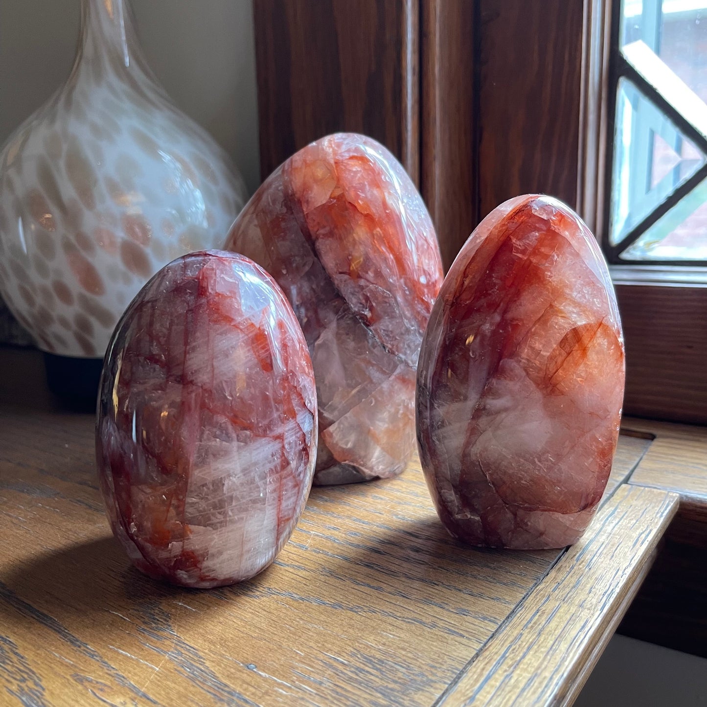 Fire Quartz Freeforms