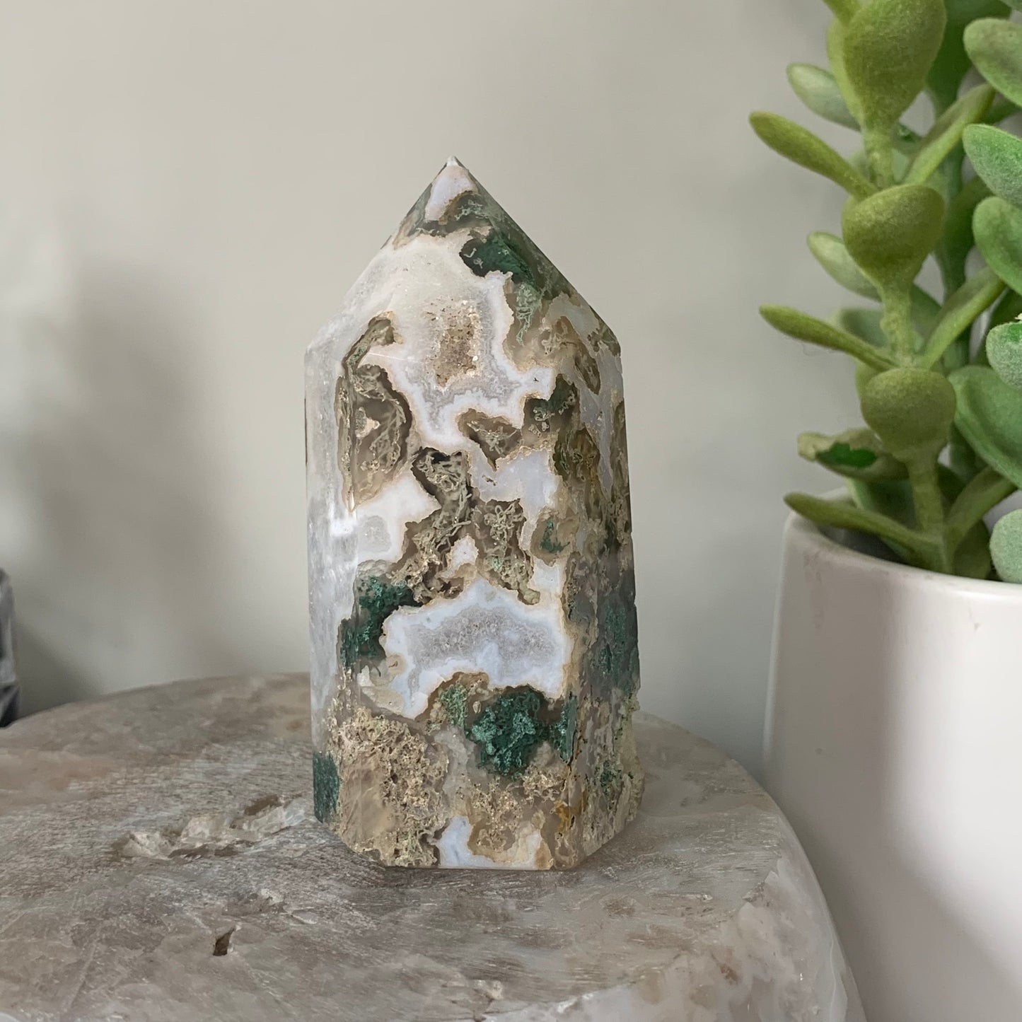 Moss Agate Towers