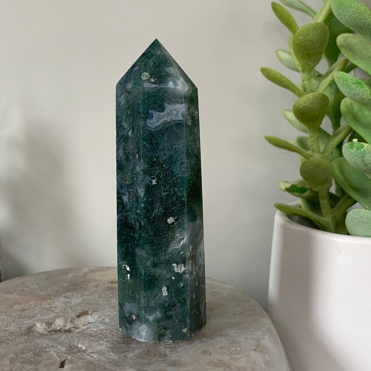 Moss Agate Towers