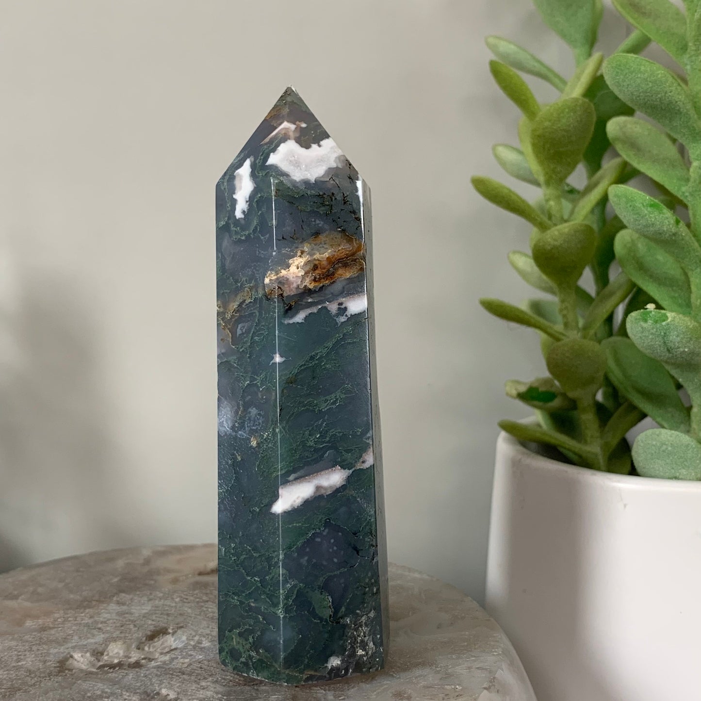 Moss Agate Towers