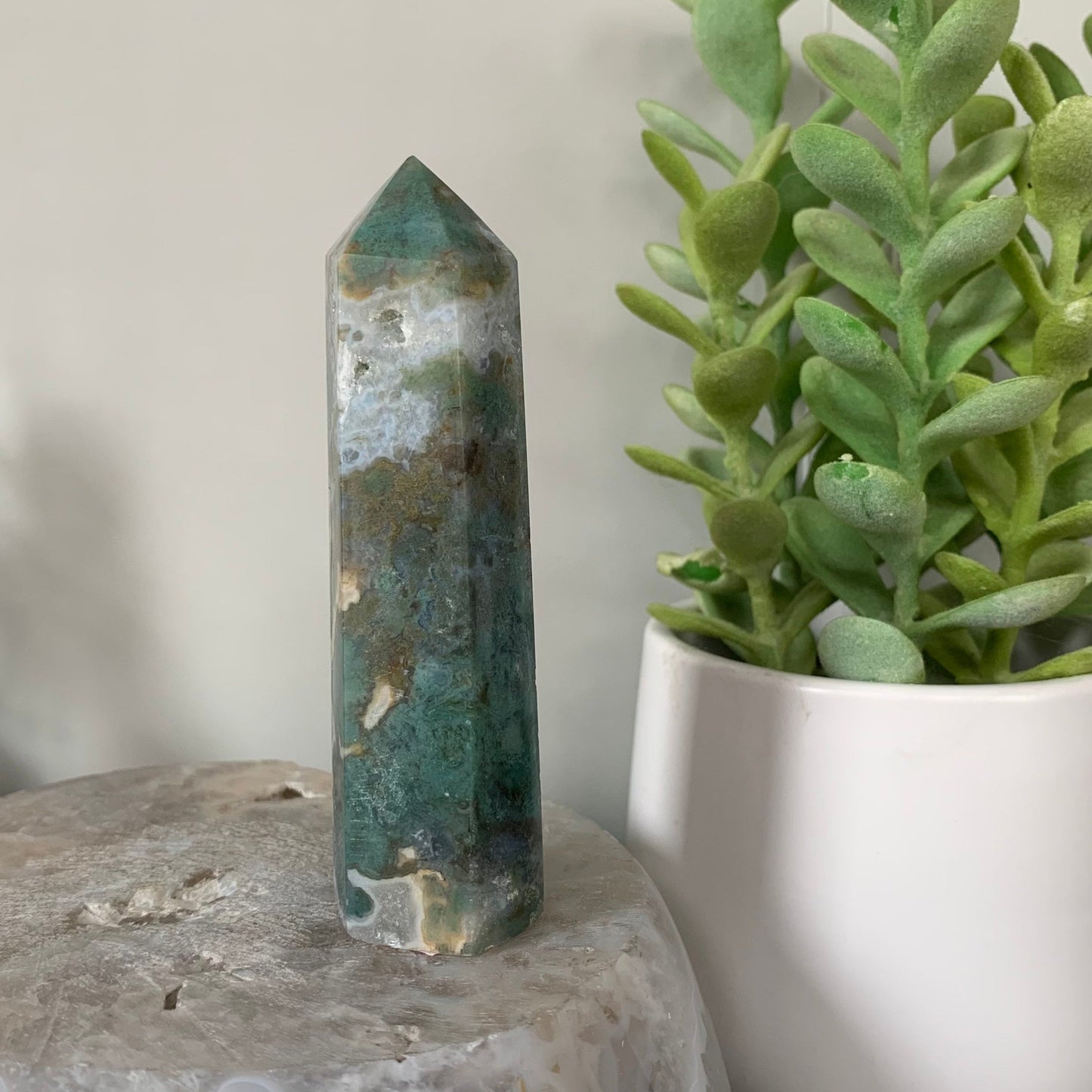 Moss Agate Towers