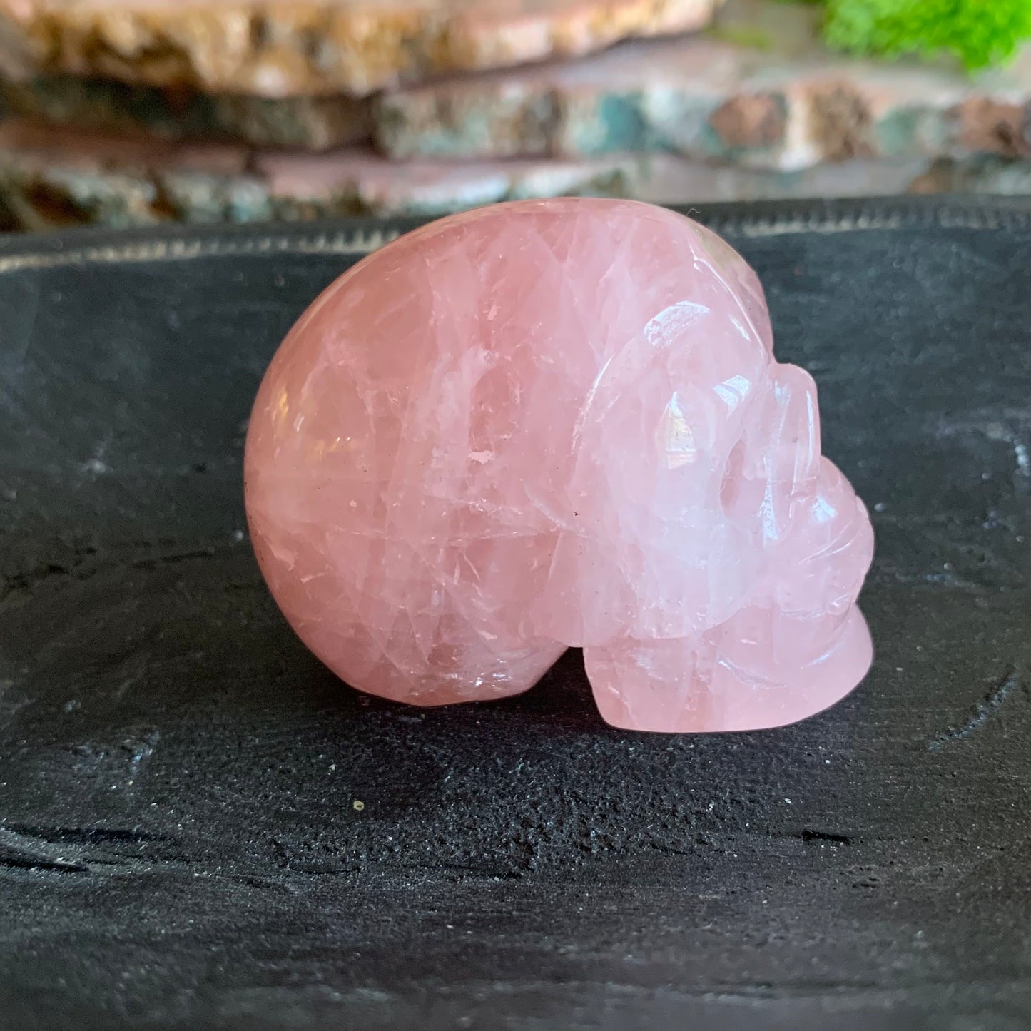 Rose Quartz Skulls