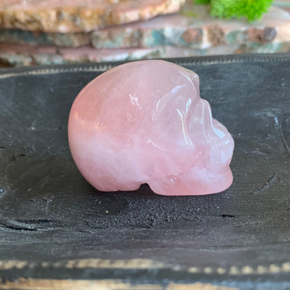 Rose Quartz Skulls