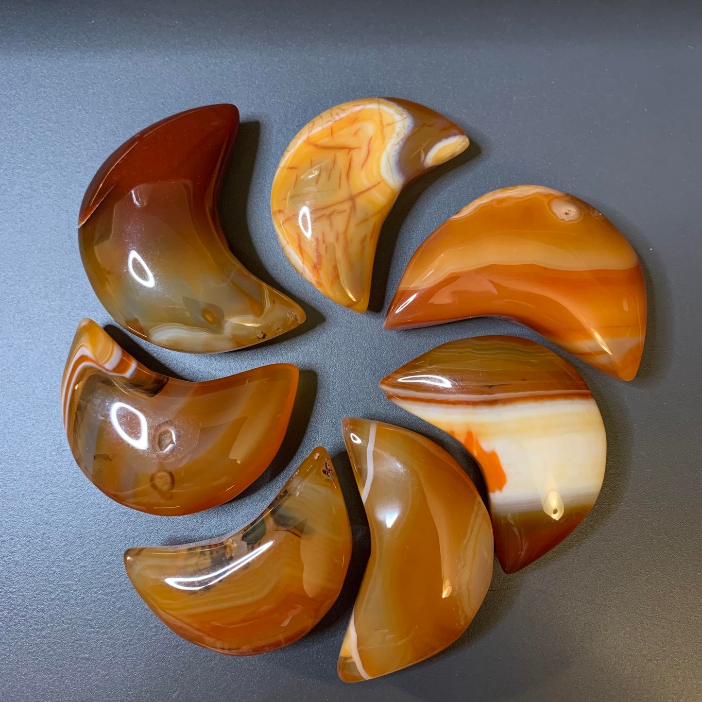 Carnelian Moons