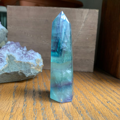 Snowflake Fluorite Towers