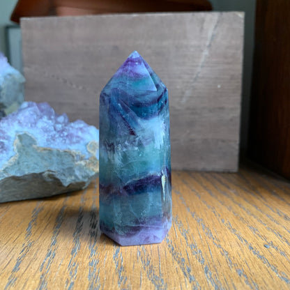 Snowflake Fluorite Towers