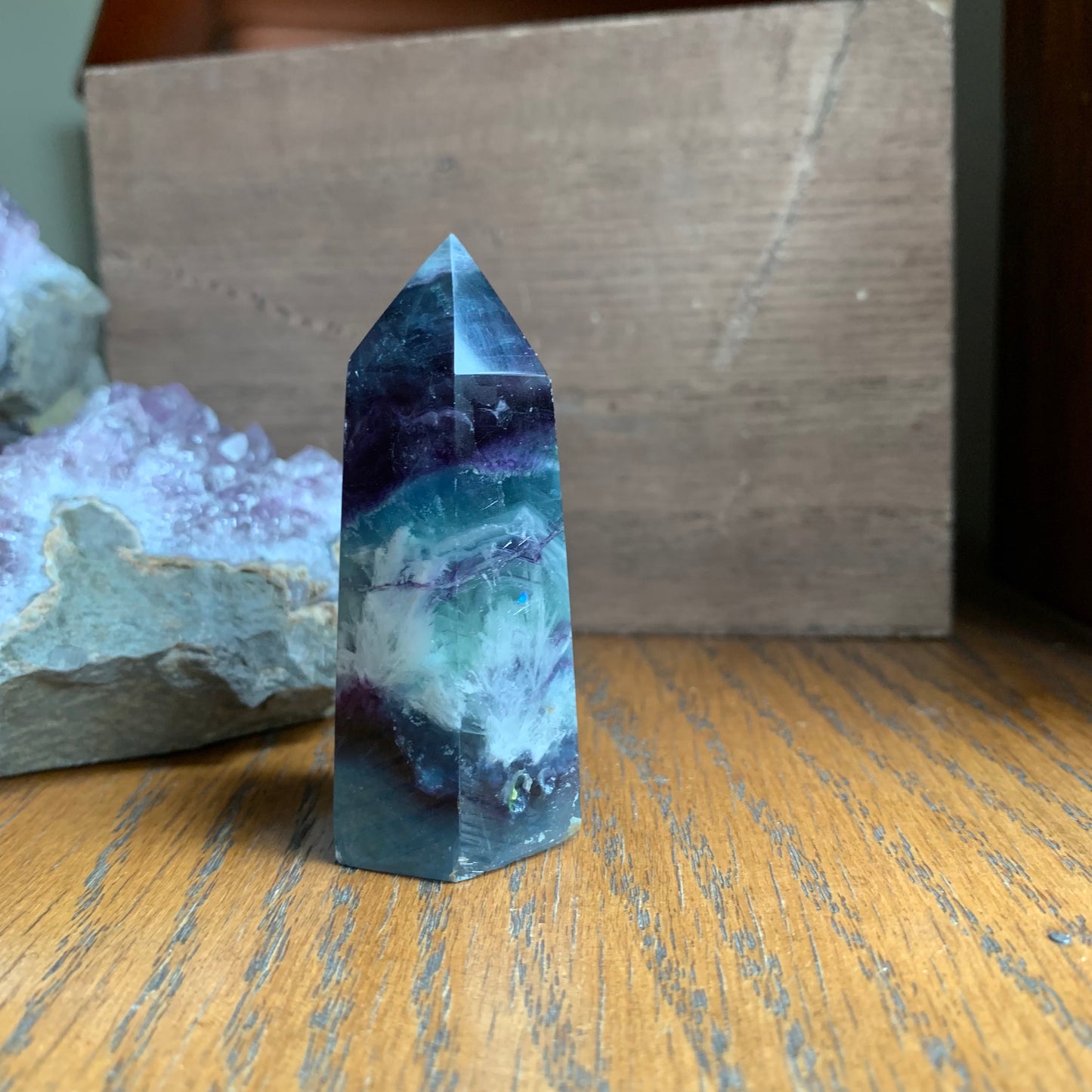 Snowflake Fluorite Towers