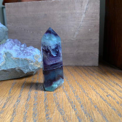 Snowflake Fluorite Towers