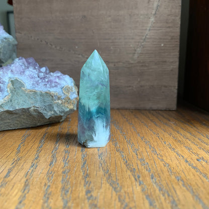 Snowflake Fluorite Towers