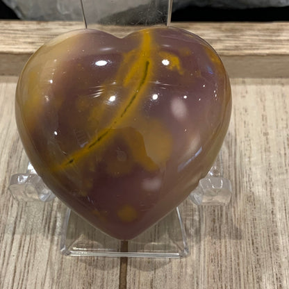 Mookaite Jasper Hearts