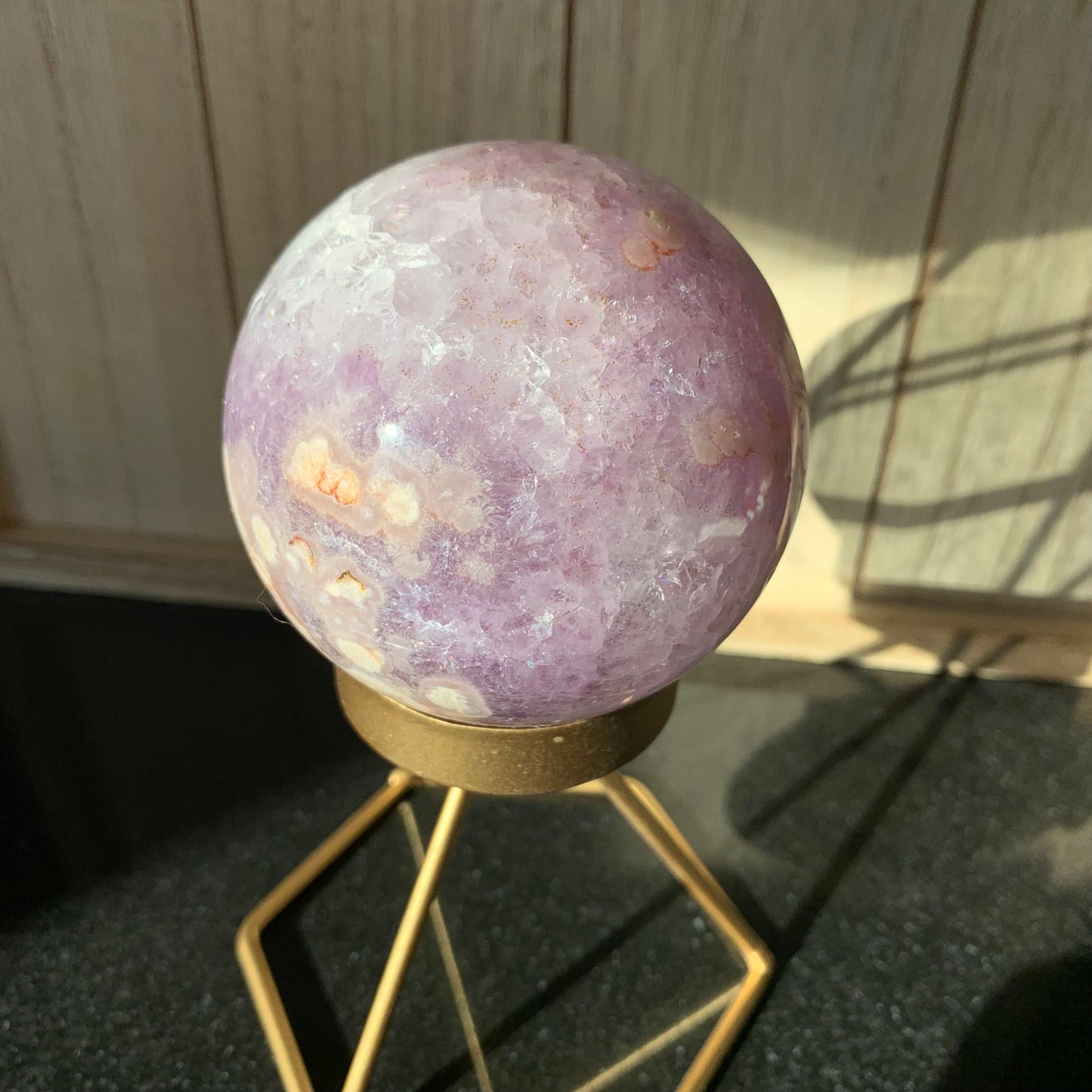 Purple Quartzy Amethyst Sphere