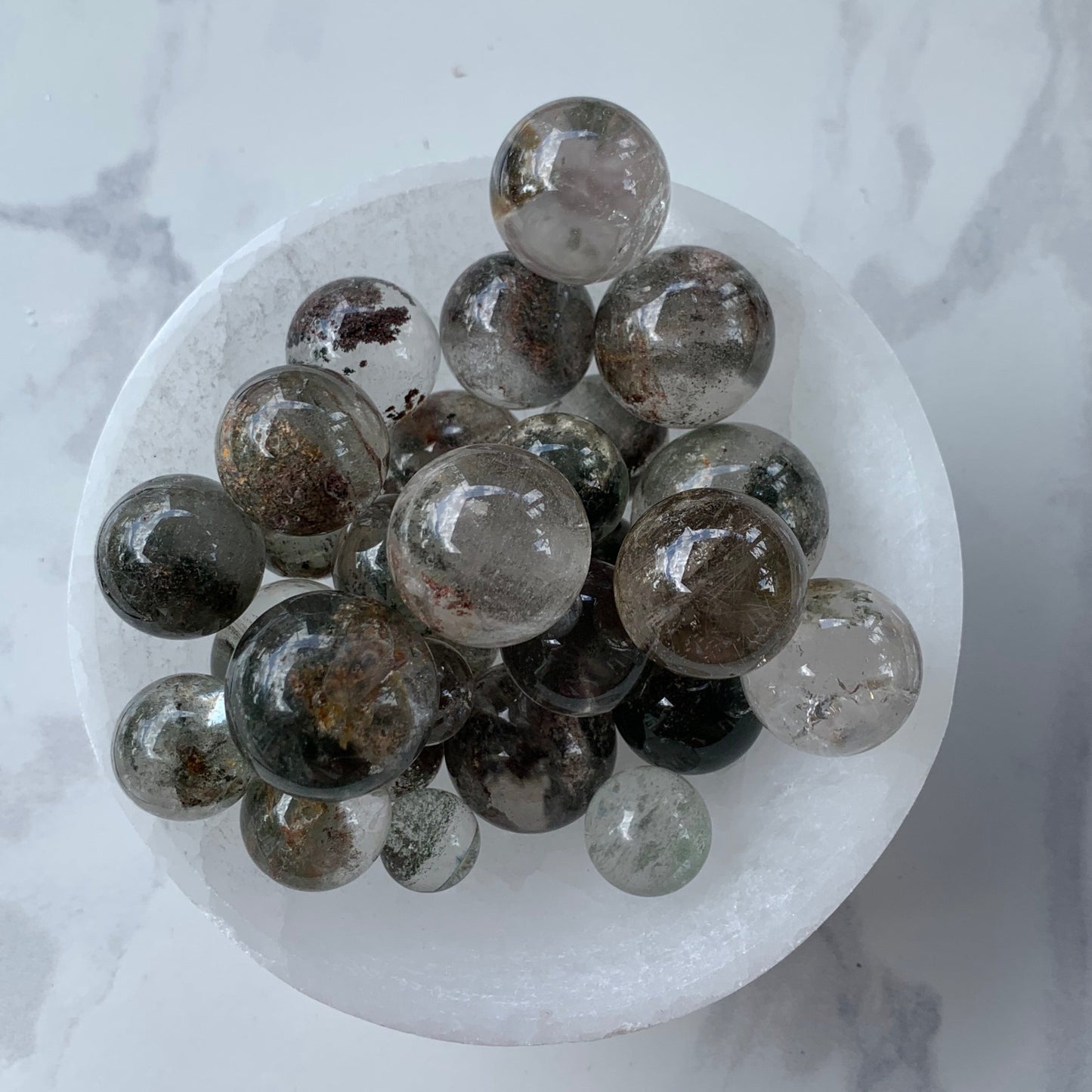 High Quality Clear Garden Quartz Spheres