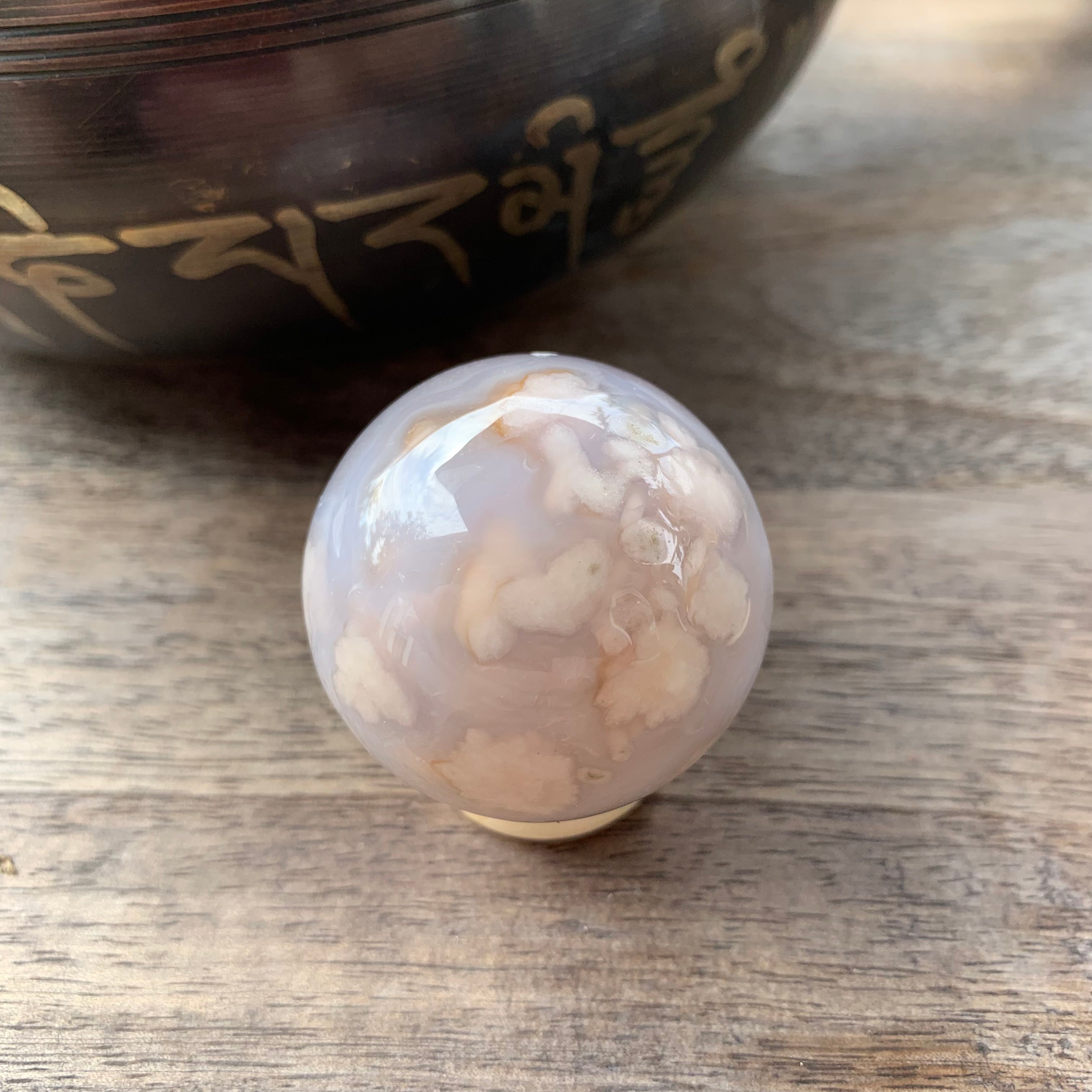 Flower 2024 Agate Sphere