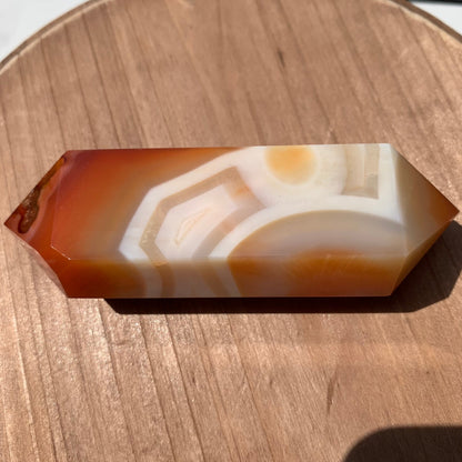 Carnelian Double Terminated Points