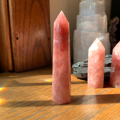 Strawberry Quartz Towers