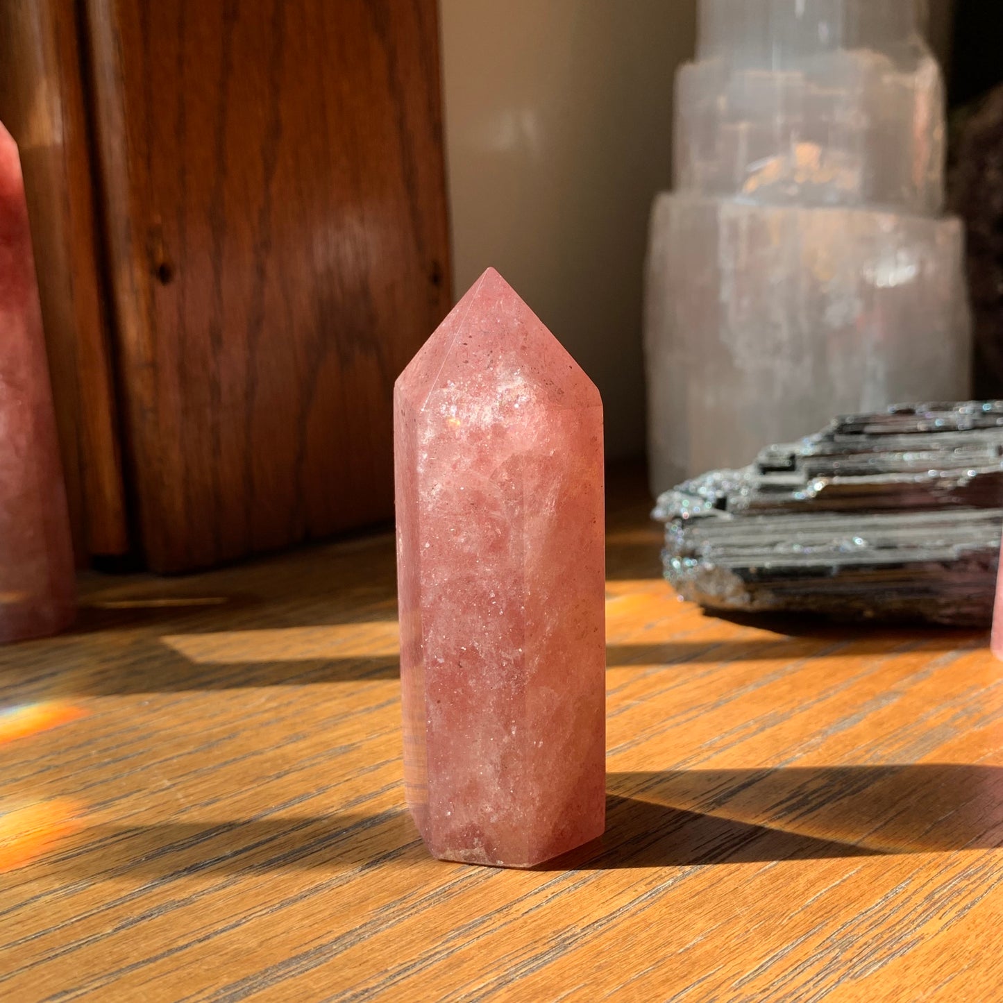 Strawberry Quartz Towers