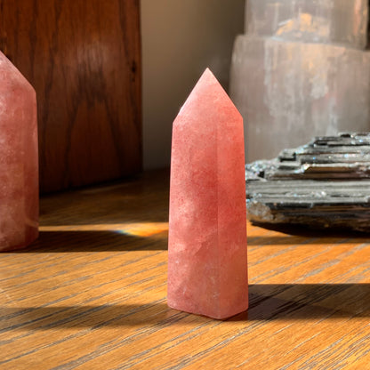 Strawberry Quartz Towers