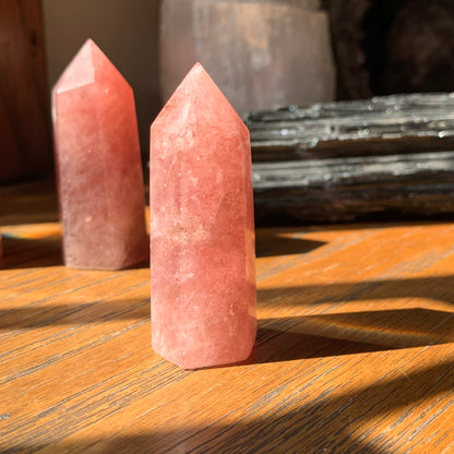 Strawberry Quartz Towers