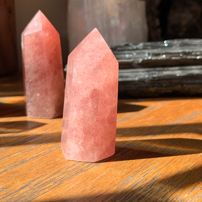 Strawberry Quartz Towers